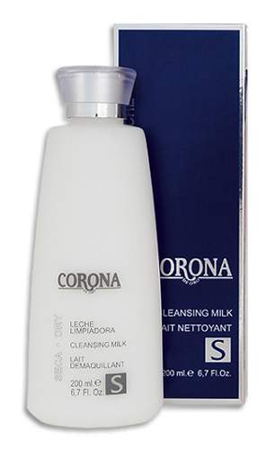 Corona de Oro Leche de Limpieza Piel Seca