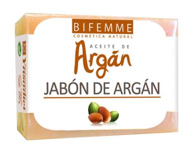 Bifemme Jabón Natural con Aceite de Argán