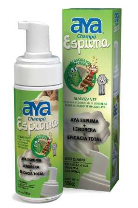 Aya Champú Espuma - Antipiojos Uso Diario