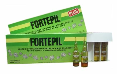 Fortepil Plus - Ampollas Anticaída Acción Intensiva