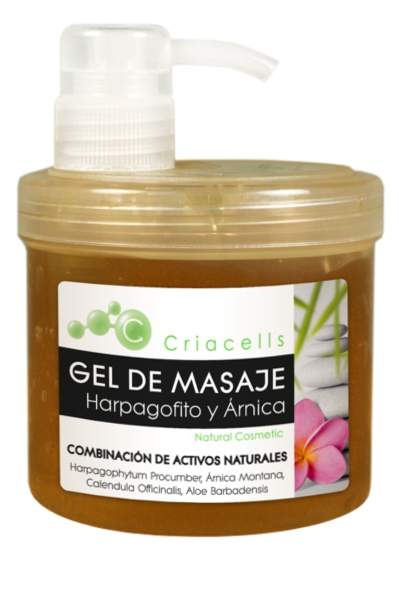 Criacells Gel de Masaje y Dolores Musculares 500 ml