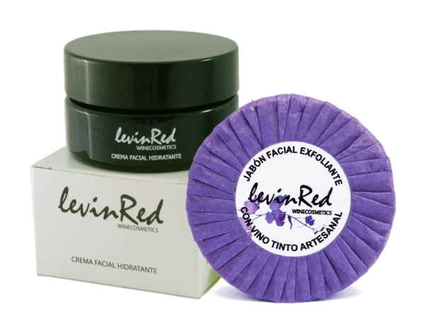 Pack Ahorro Levinred Crema Hidratante + Jabón Exfoliante