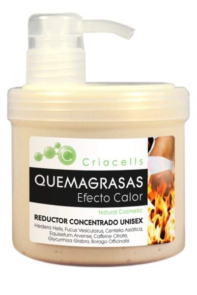 Criacells Gel Quemagrasas Efecto Calor 500 ml
