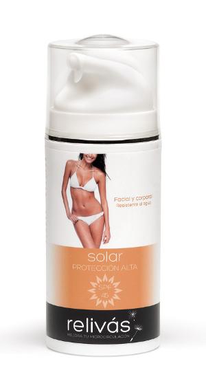 Relivás Solar Protección Alta SPF 45