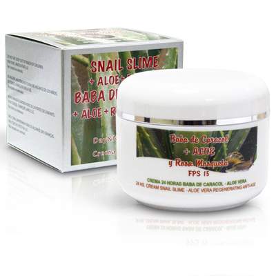 Prisma Natural Crema Regeneradora e Hidratante Baba de Caracol + Aloe + Rosa Mosqueta