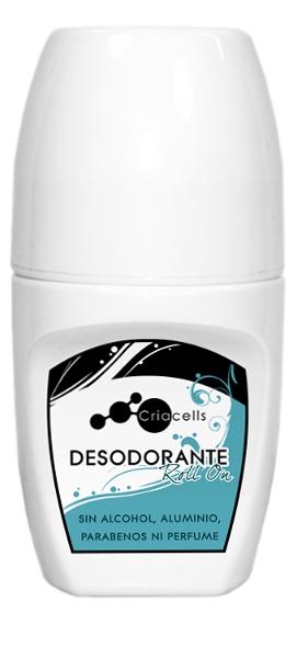 Criacells Desodorante Roll-On Sin Alcohol, Aluminio, Parabenos ni Perfume