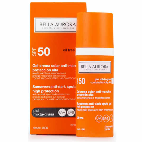 Bella Aurora Protector Solar SPF 50 - Piel Mixta-Grasa