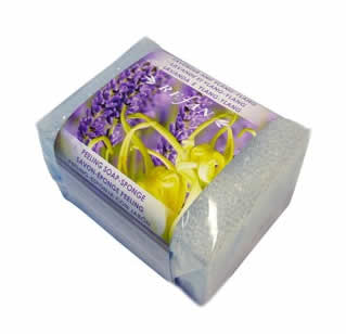 Refan Jabón-Esponja Peeling - Lavanda e Ylang Ylang