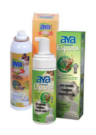 Aya Pack Antipiojos Espuma + Escudo Protector